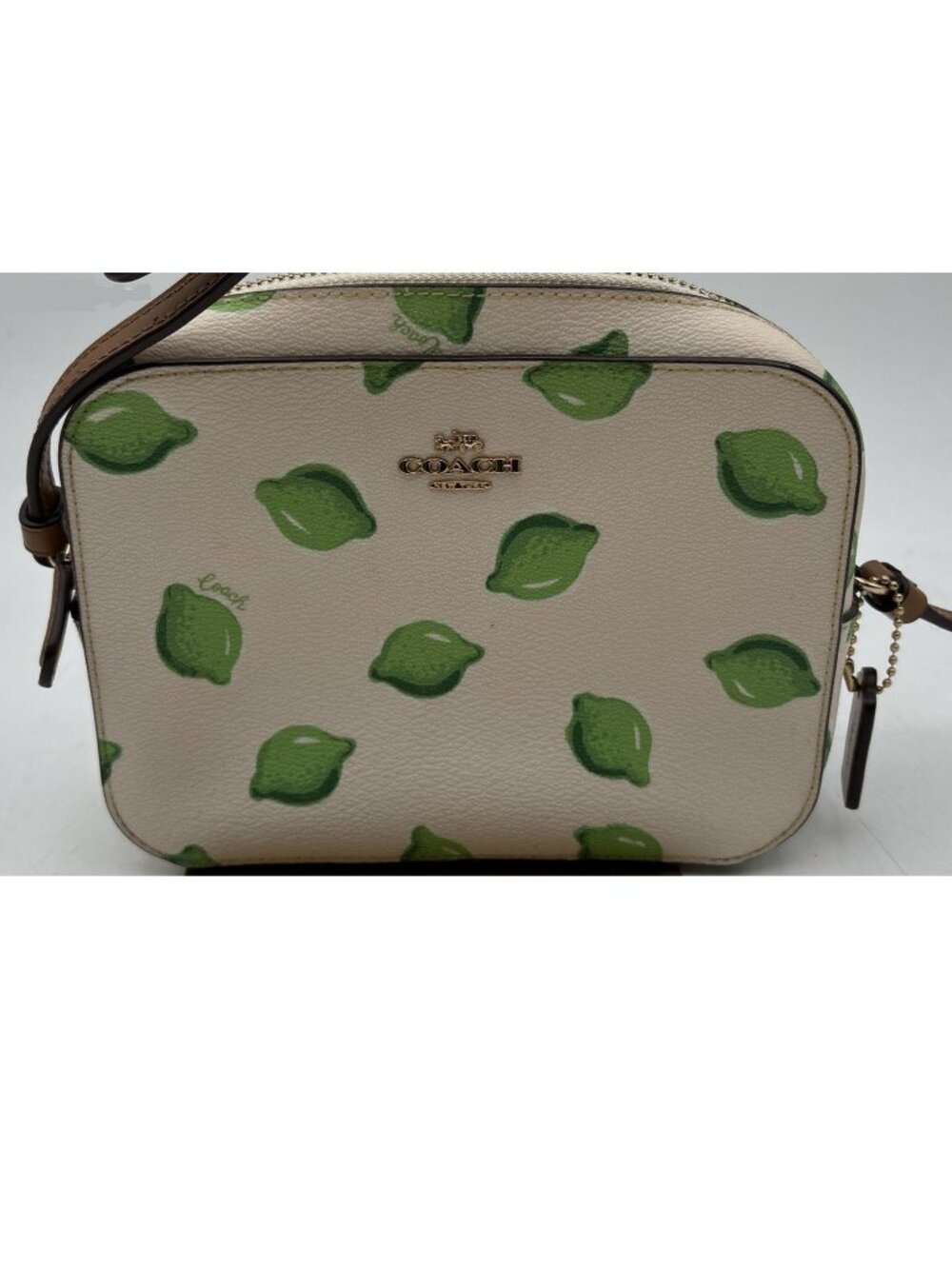 Coach Lime Print Crossbody Bag